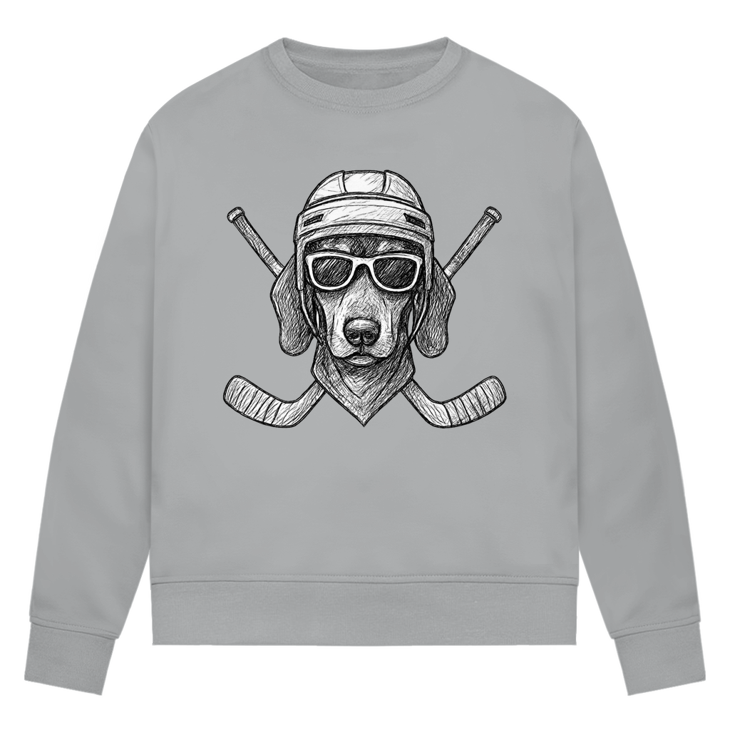Ladies Sweatshirt COOL HOCKEYDOG