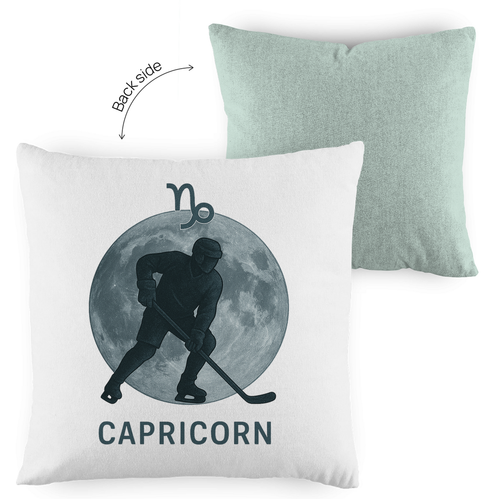 Kopfkissen zweifarbig STERNZEICHEN CAPRICORN / STEINBOCK