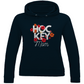 Ladies Hoodie HOCKEYMOM FLOWERS