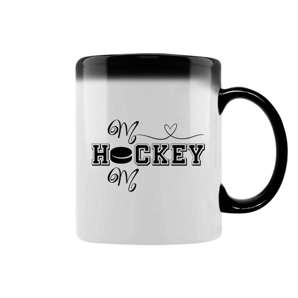 Zaubertasse HOCKEY MOM HEART