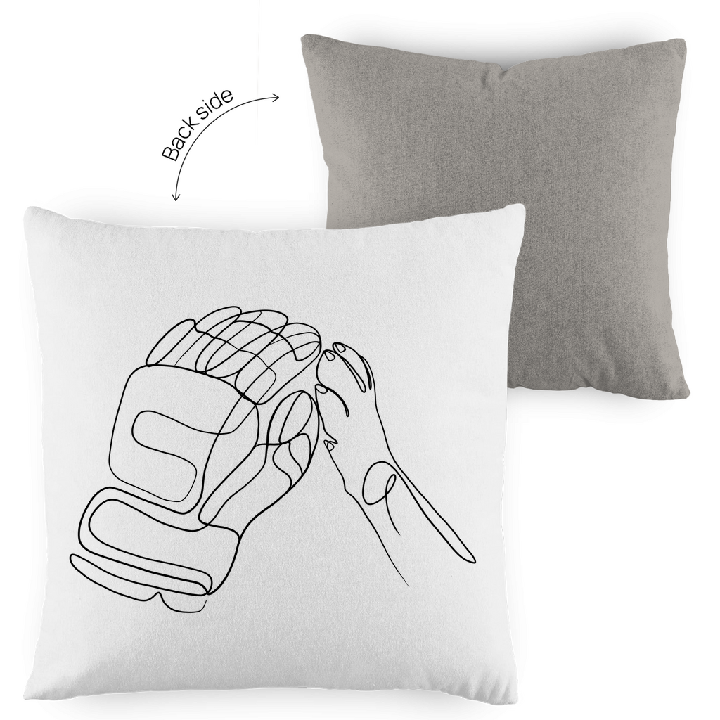Kopfkissen zweifarbig HOCKEYBUNNY