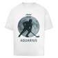 Oversize T-Shirt STERNZEICHEN AQUARIUS / WASSERMANN