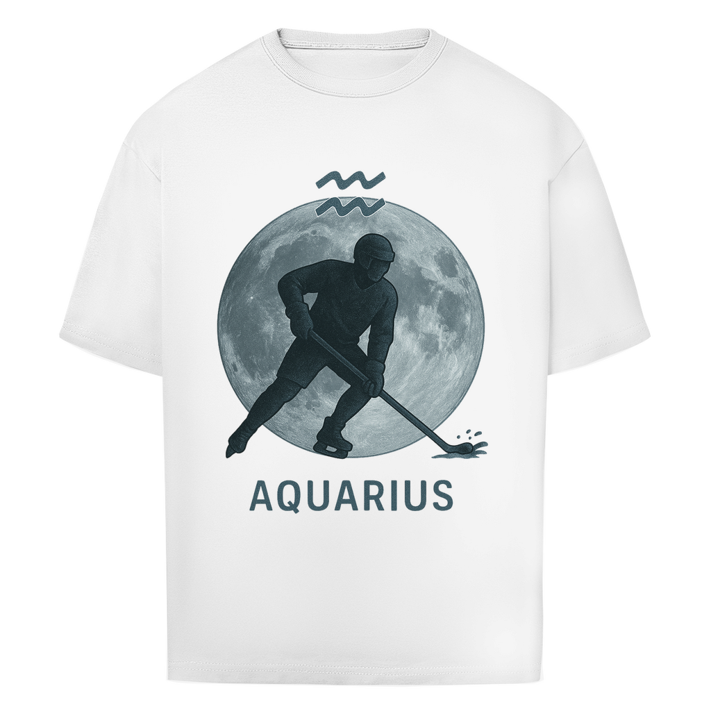 Oversize T-Shirt STERNZEICHEN AQUARIUS / WASSERMANN