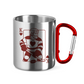 Edelstahltasse HOCKEY HERZKÖNIG
