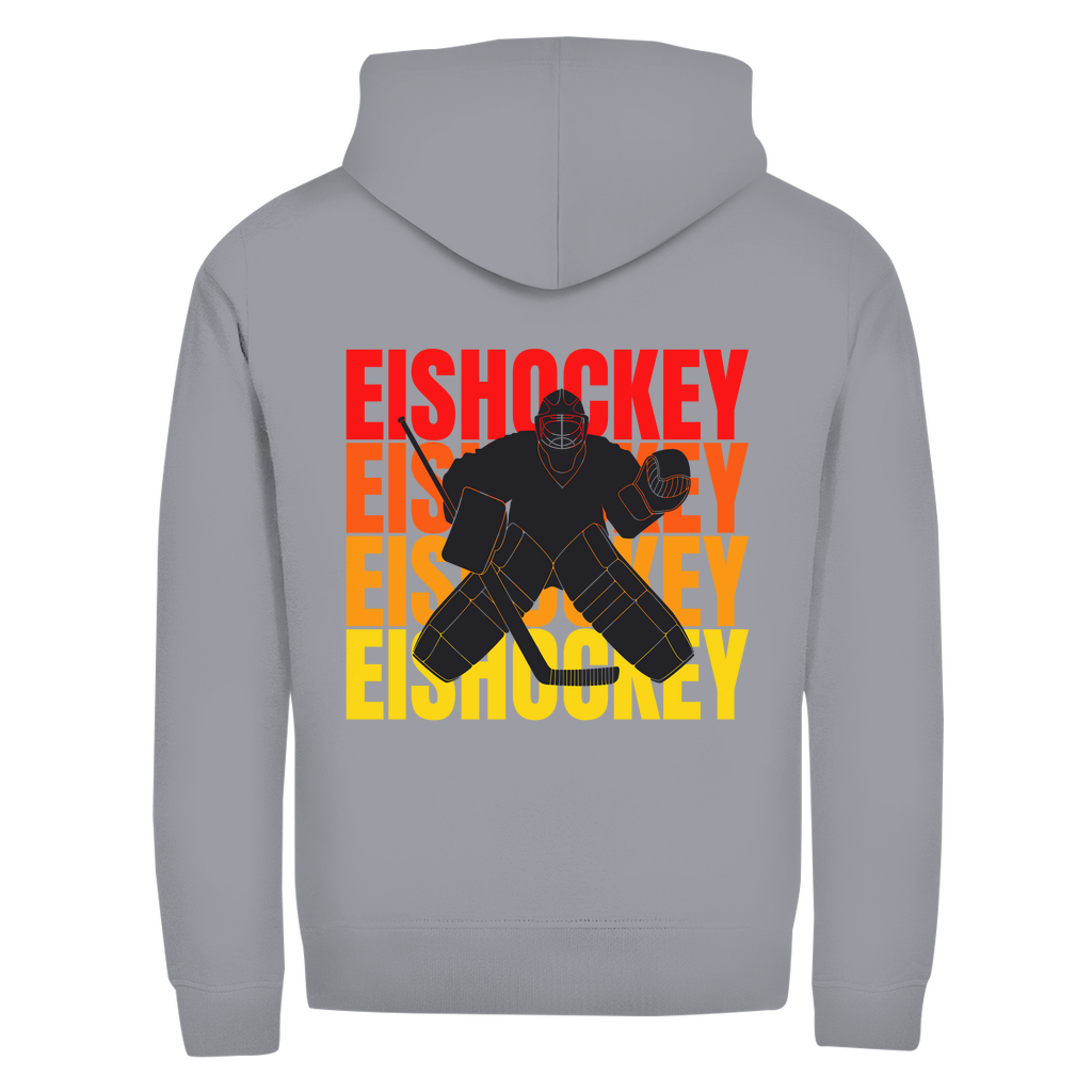 Unisex Zipper EISHOCKEY GOALIE (back)