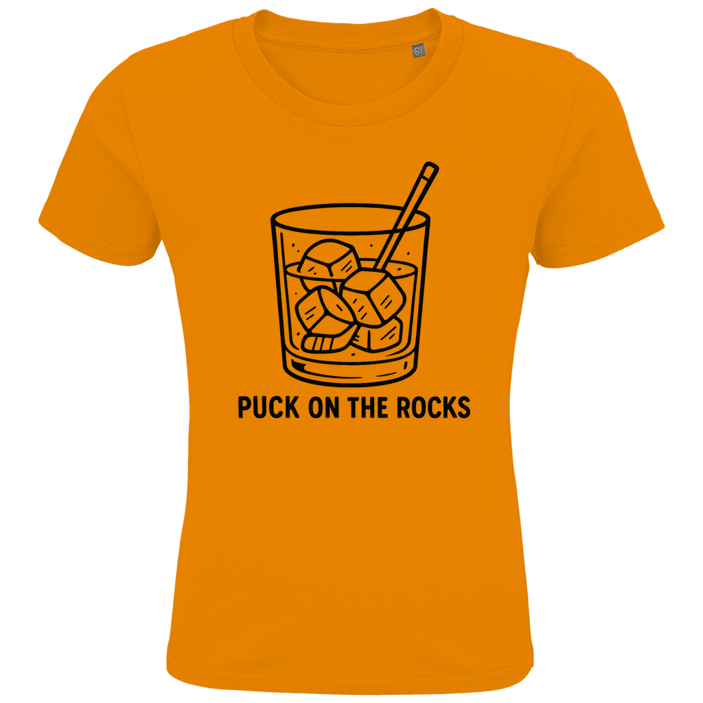 Kids T-Shirt PUCK ON THE ROCKS