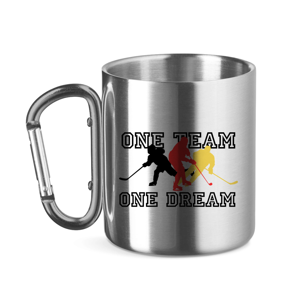 Edelstahltasse ONE TEAM-ONE DREAM GER