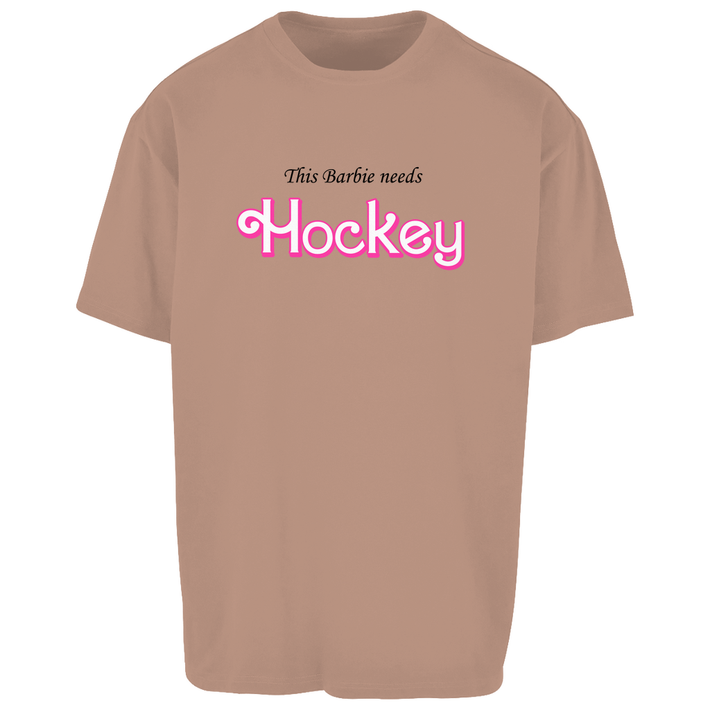Oversize T-Shirt BARBIE NEEDS HOCKEY