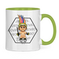 Tasse zweifarbig HOCKEYTROLL