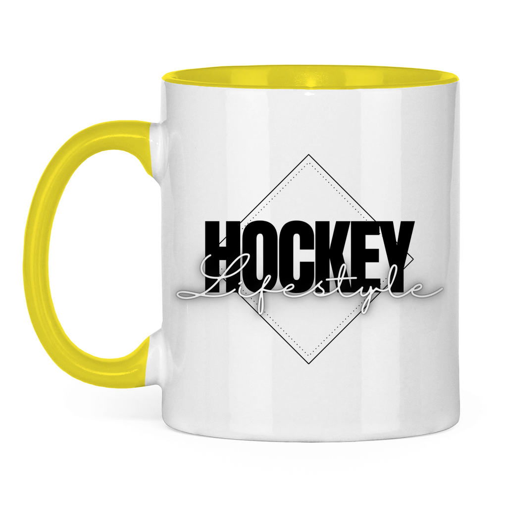 Tasse zweifarbig HOCKEY LIFESTYLE