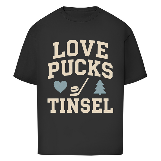 Oversize T-Shirt LOVE, PUCKS & TINSEL
