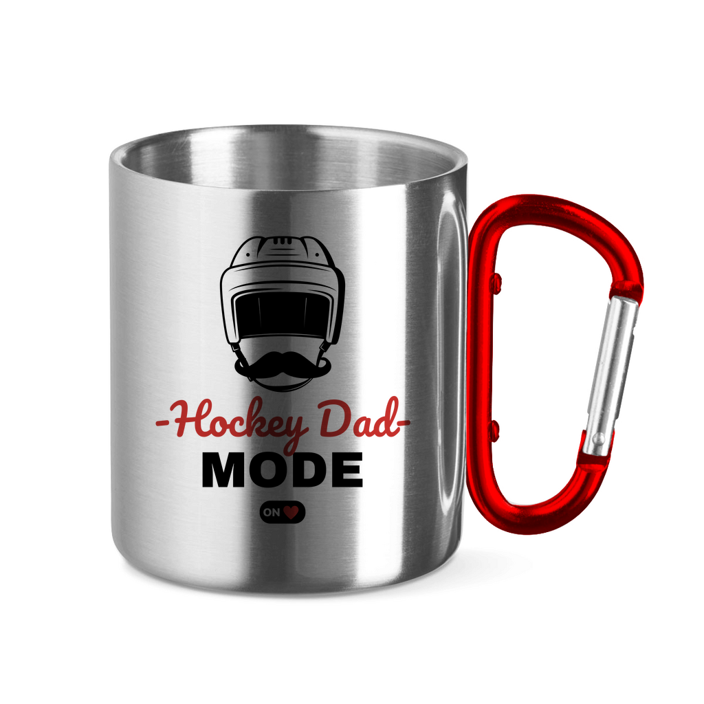 Edelstahltasse HOCKEYDAD MODE