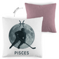 Kopfkissen zweifarbig STERNZEICHEN PISCES / FISCH