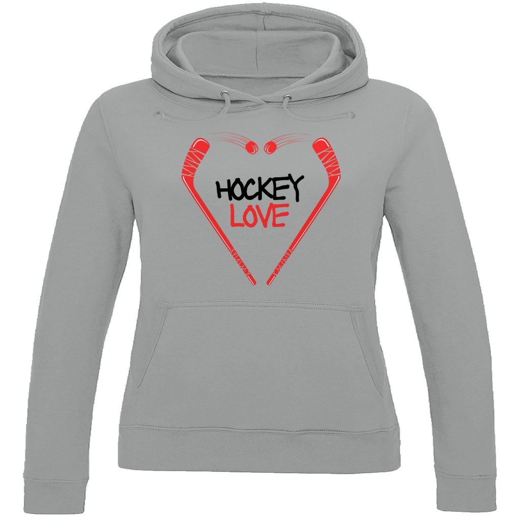 Ladies Hoodie HOCKEYLOVE STICKHEART