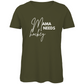 Ladies T-Shirt MAMA NEEDS HOCKEY