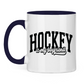 Tasse zweifarbig HOCKEY IS MY BOYFRIEND