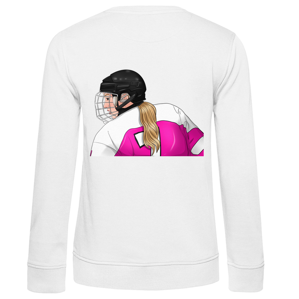 Ladies Sweatshirt HOCKEYGIRL (front&back)