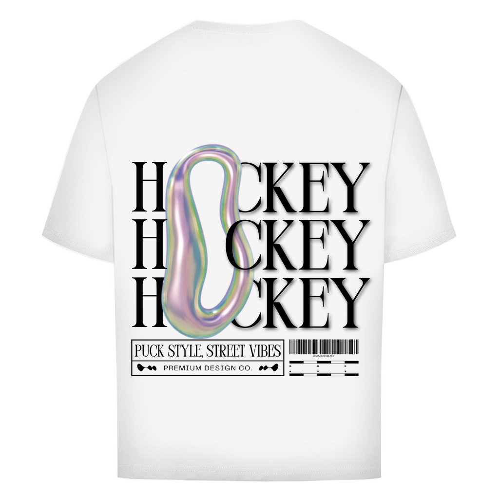 Oversize T-Shirt HOCKEY MODERN (back)