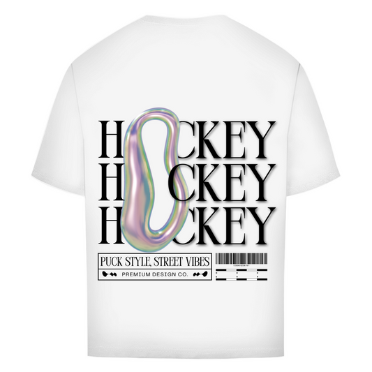 Oversize T-Shirt HOCKEY MODERN (back)