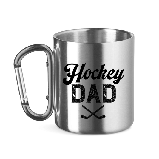 Edelstahltasse HOCKEYDAD