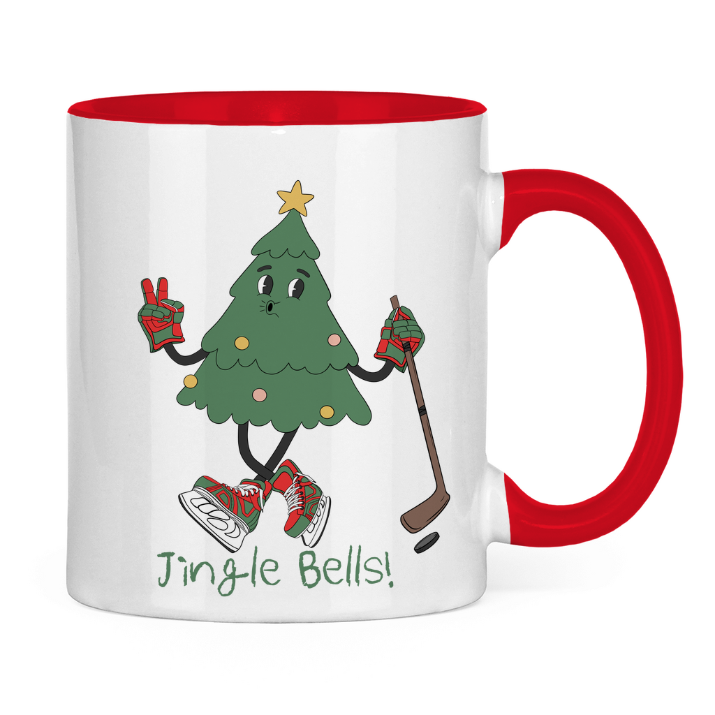 Tasse zweifarbig JINGLE BELLS