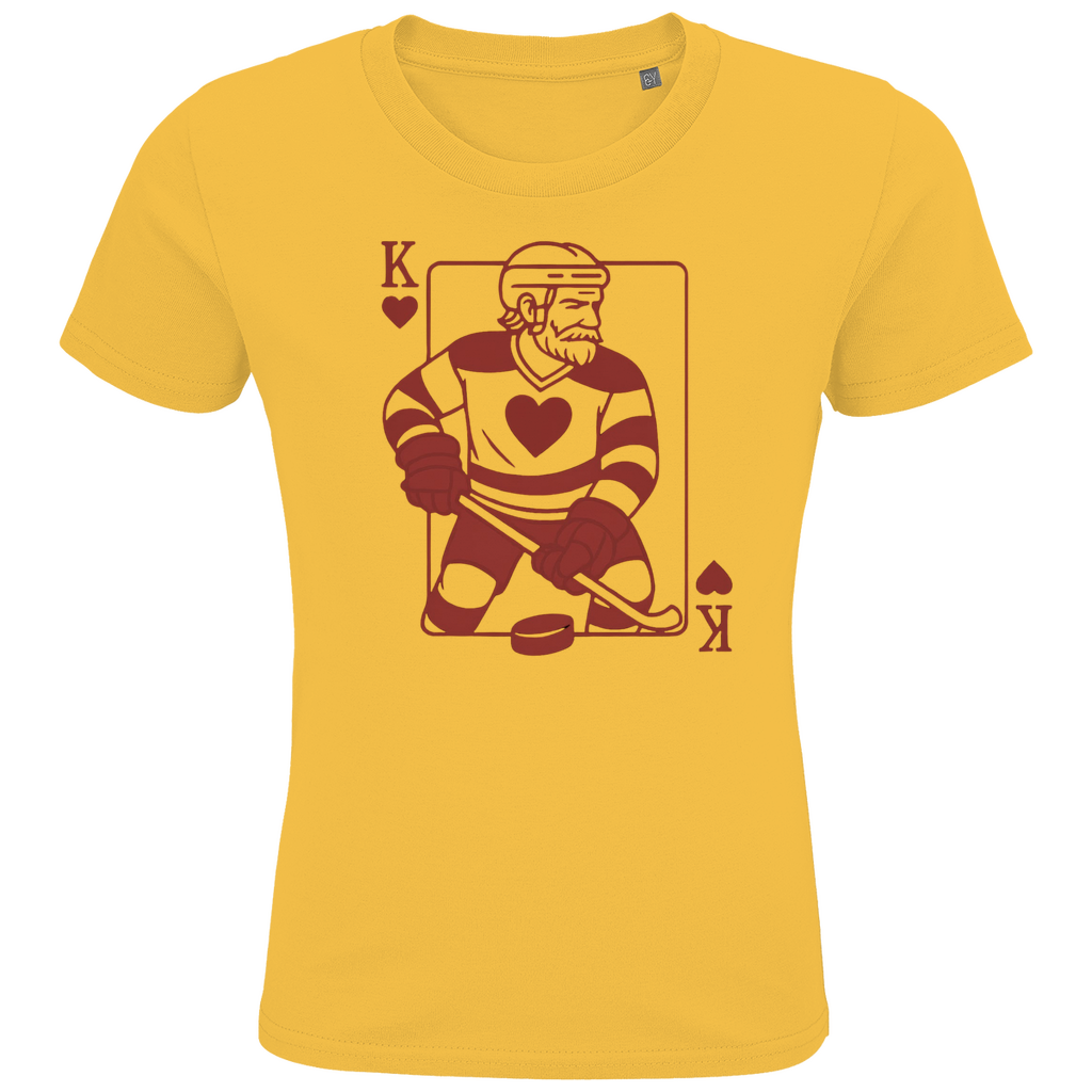 Kids T-Shirt HOCKEY HERZKÖNIG