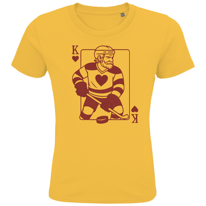 Kids T-Shirt HOCKEY HERZKÖNIG