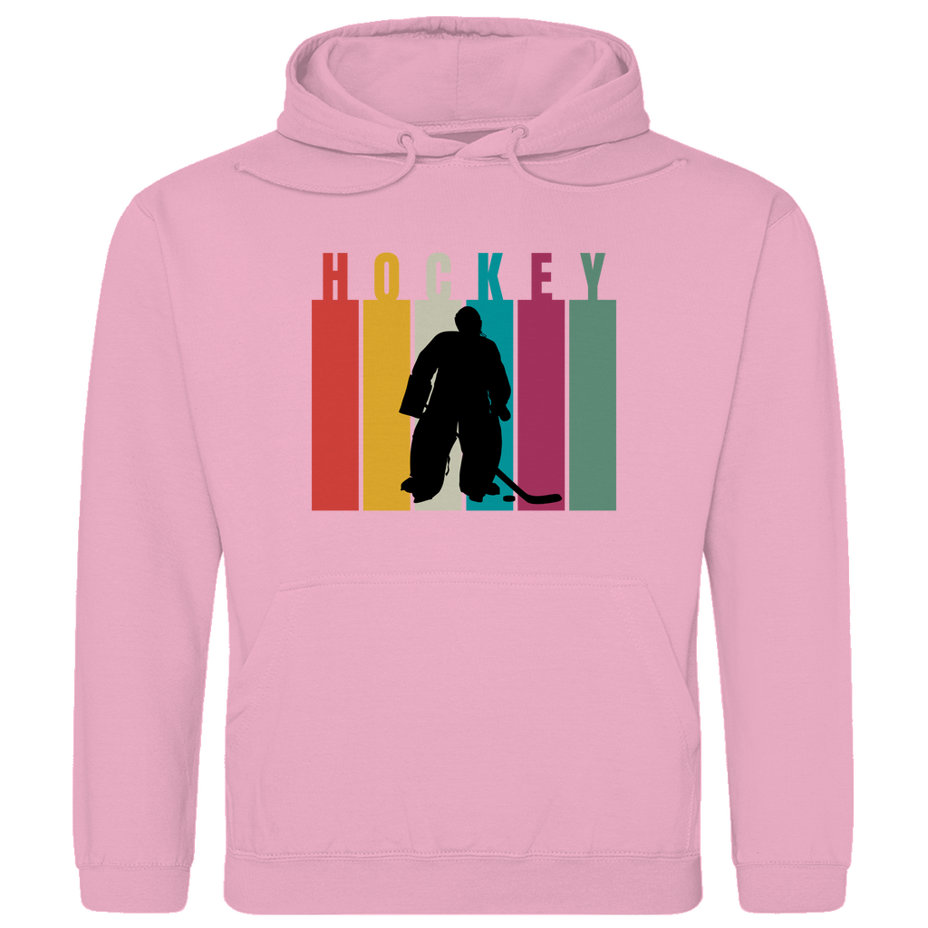 Unisex Hoodie COLOURFUL HOCKEY GOALIE