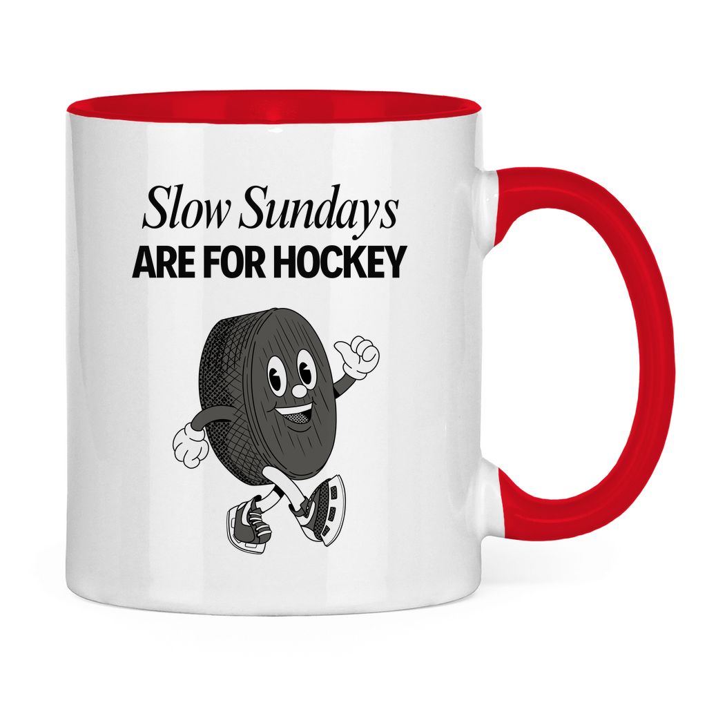 Tasse zweifarbig SLOW SUNDAYS