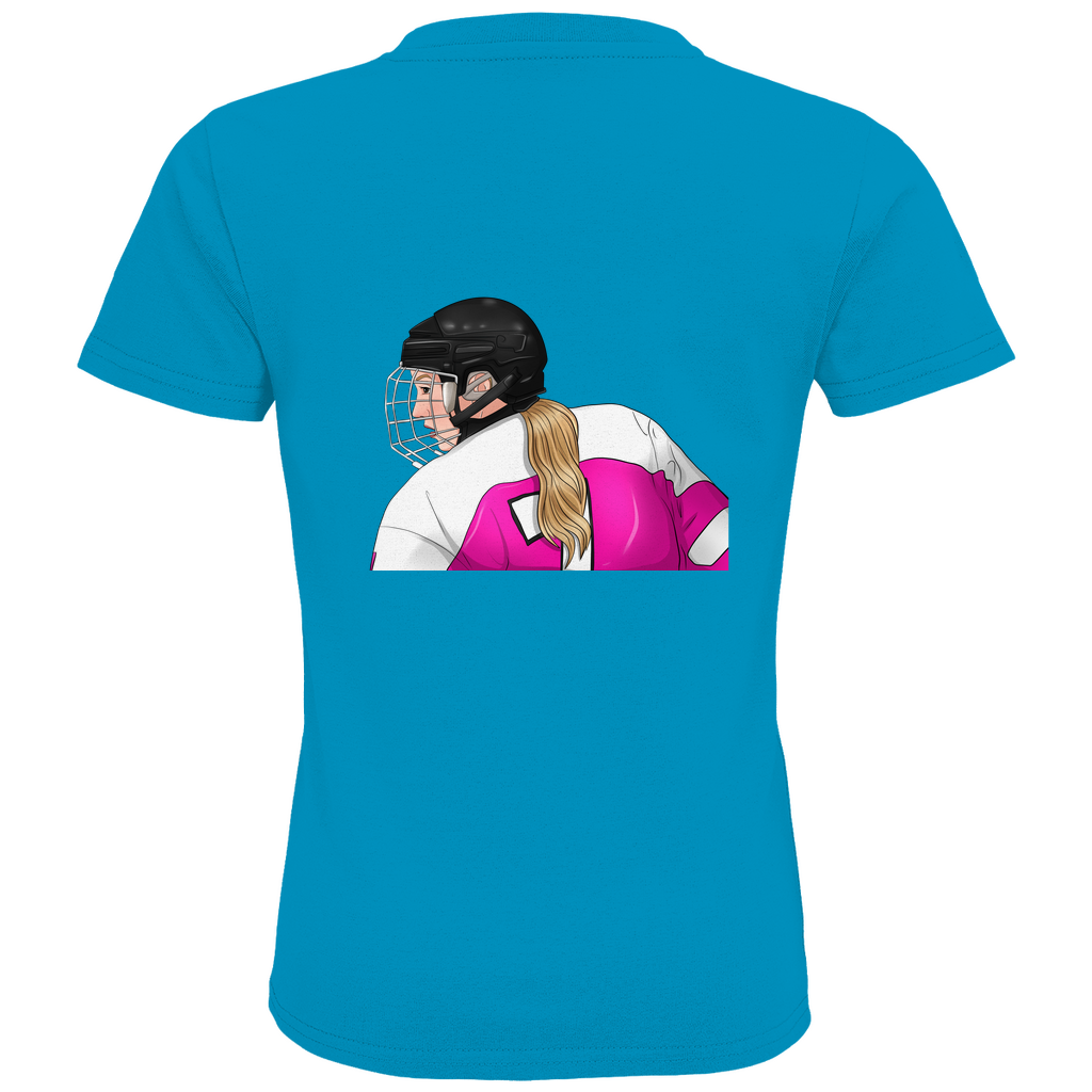 Kids T-Shirt HOCKEYGIRL (front&back)