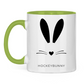 Tasse zweifarbig HOCKEYBUNNY