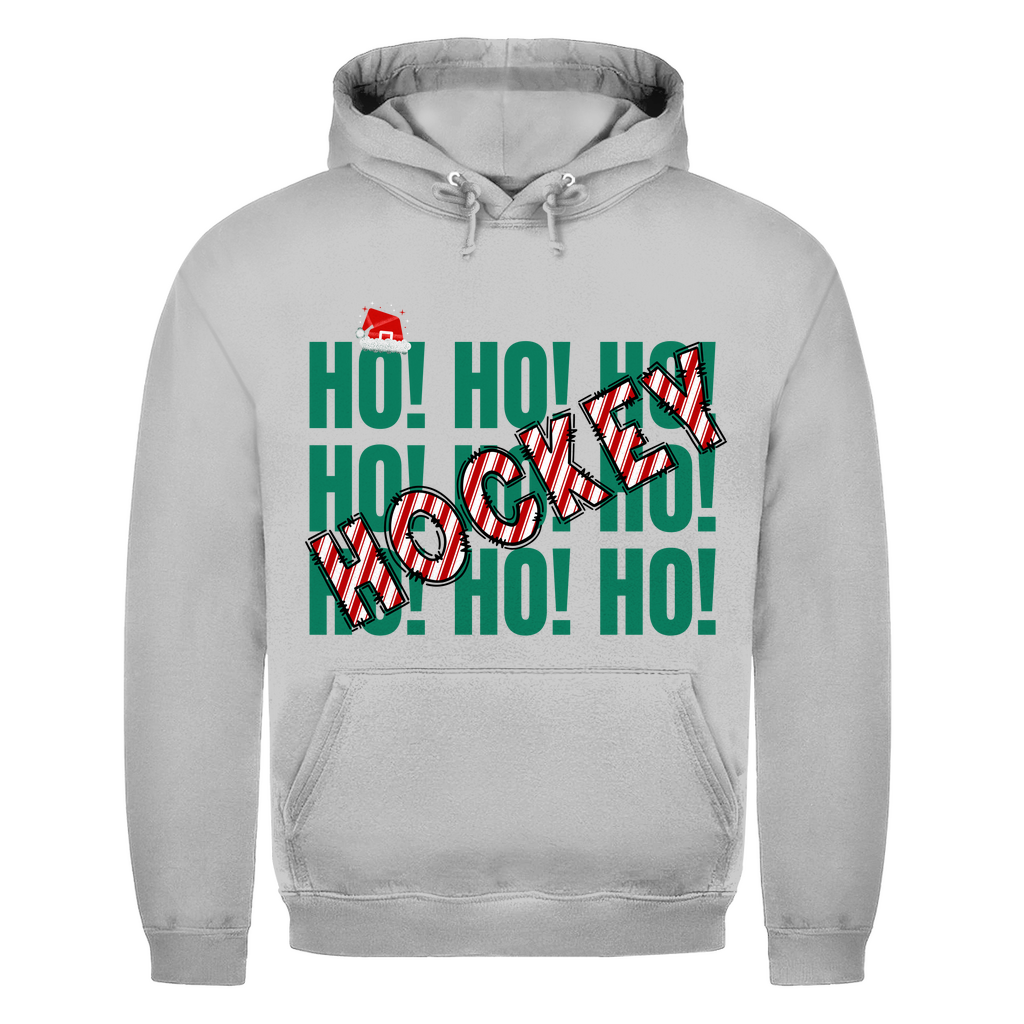 Unisex Hoodie HO HO HOCKEY