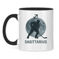Tasse zweifarbig STERNZEICHEN SAGITTARIUS / SCHÜTZE