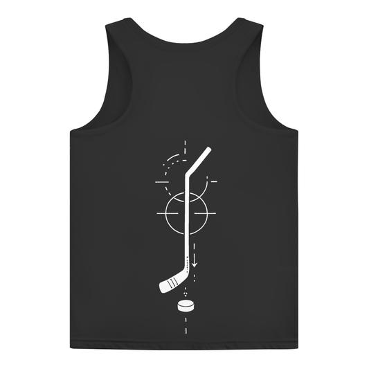 Ladies Tank Top HOCKEYSTICK MODERN (back)