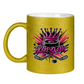 Glitzertasse HOCKEYQUEEN