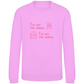 Kids Sweatshirt PRINCESS (front&back)