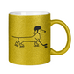 Glitzertasse HOCKEY DACKEL