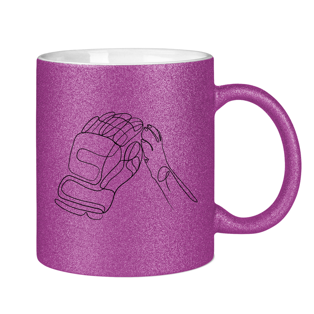 Glitzertasse GLOVE & PAW