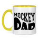 Tasse zweifarbig HOCKEYDAD WAVE