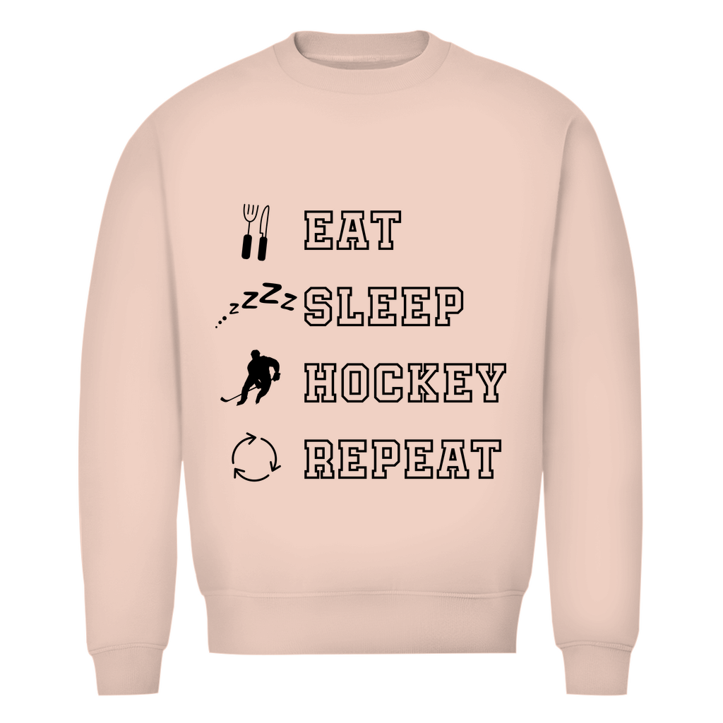 Unisex Sweatshirt EAT, SLEEP REPEAT