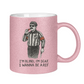 Glitzertasse WANNA BE A REF