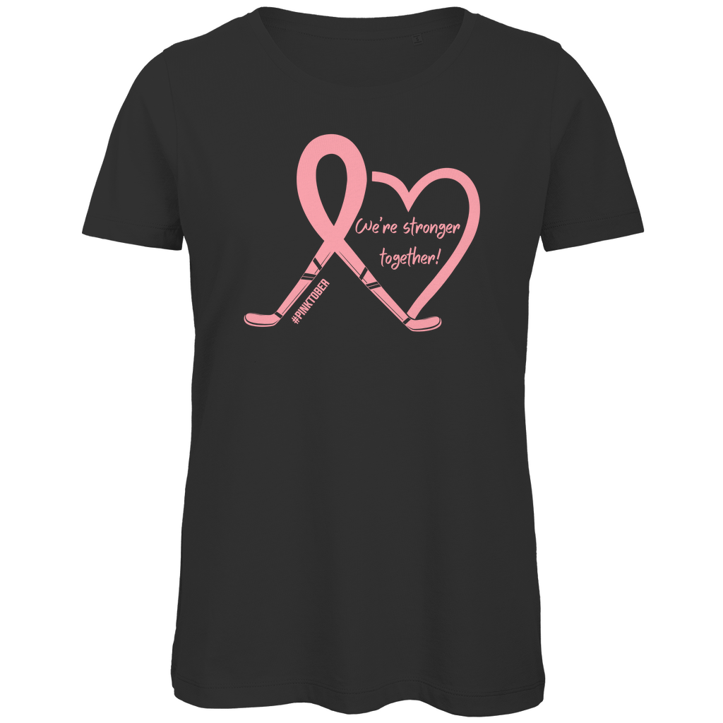 Ladies T-Shirt PINKTOBER STRONGER TOGETHER