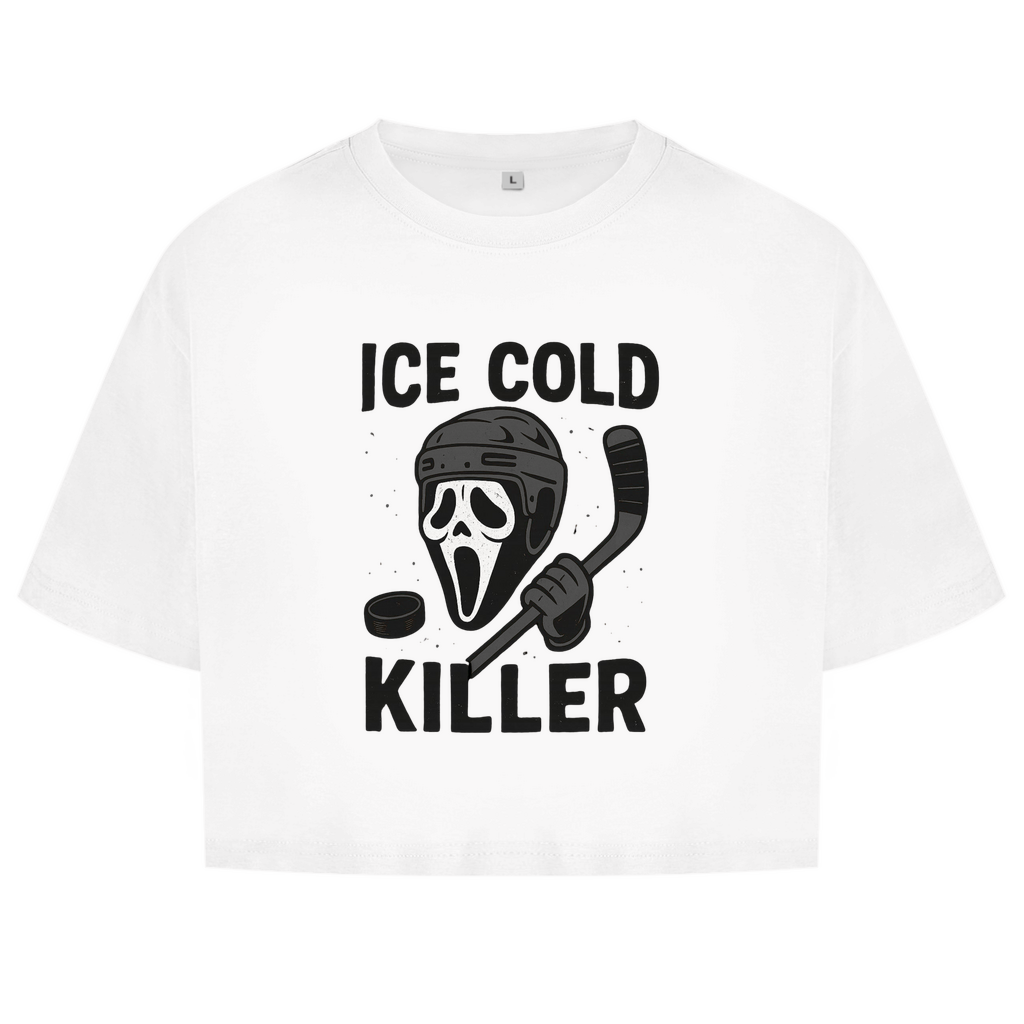 Ladies Crop Top ICE COLD KILLER