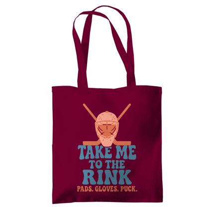 Tragetasche TAKE ME TO THE RINK GOALIE
