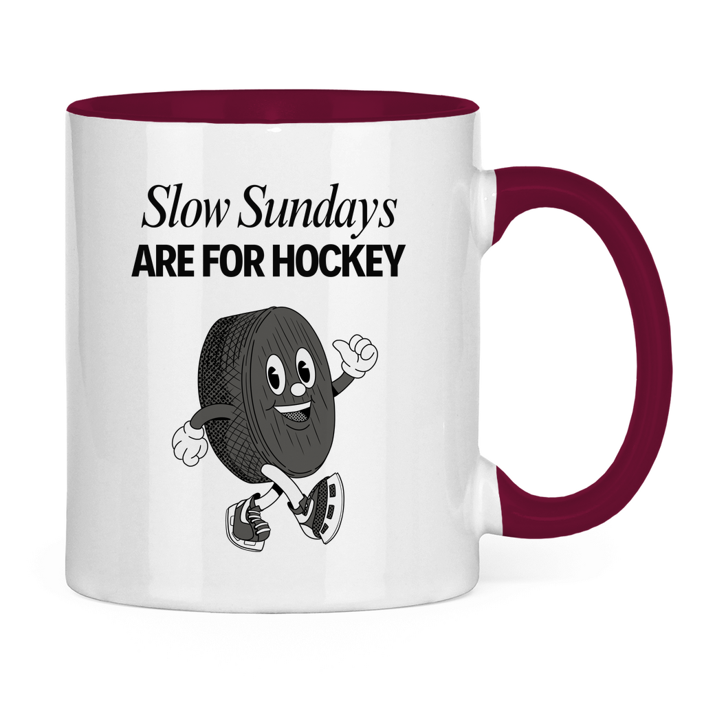 Tasse zweifarbig SLOW SUNDAYS