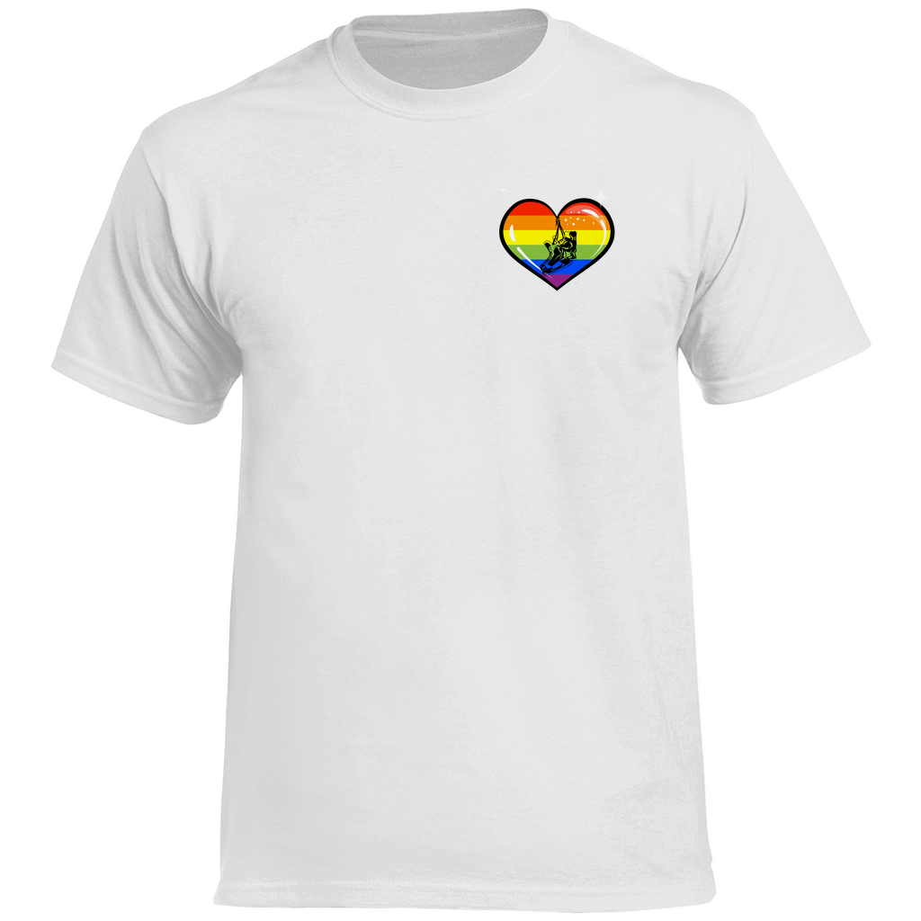 T-Shirt RAINBOW SKATE HEART