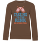 Ladies Sweatshirt TAKE ME TO THE RINK
