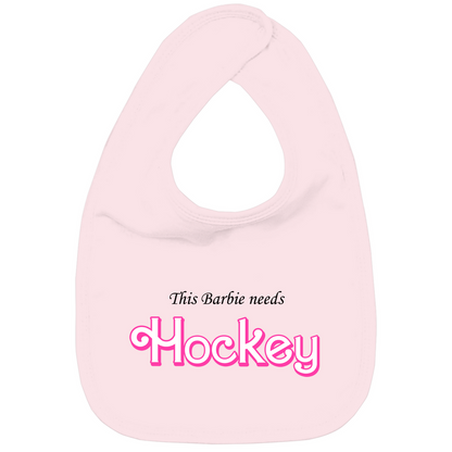 Kinder Bio Lätzchen BARBIE NEEDS HOCKEY