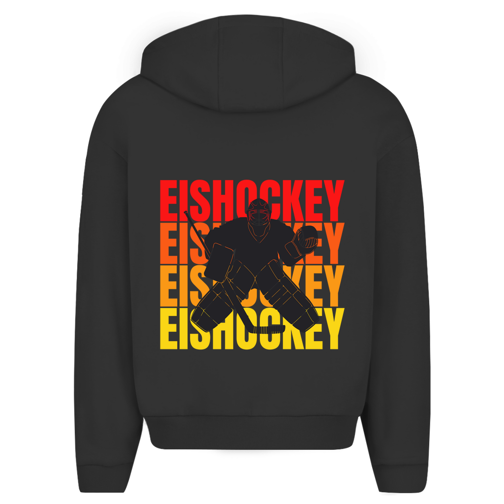 Oversize Zipper EISHOCKEY GOALIE (front&back)