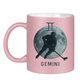 Glitzertasse STERNZEICHEN GEMINI / ZWILLING